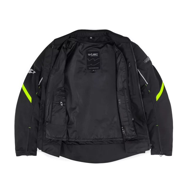 Men’s Summer Motorcycle Jacket W-TEC Mirelio - Black-Grey