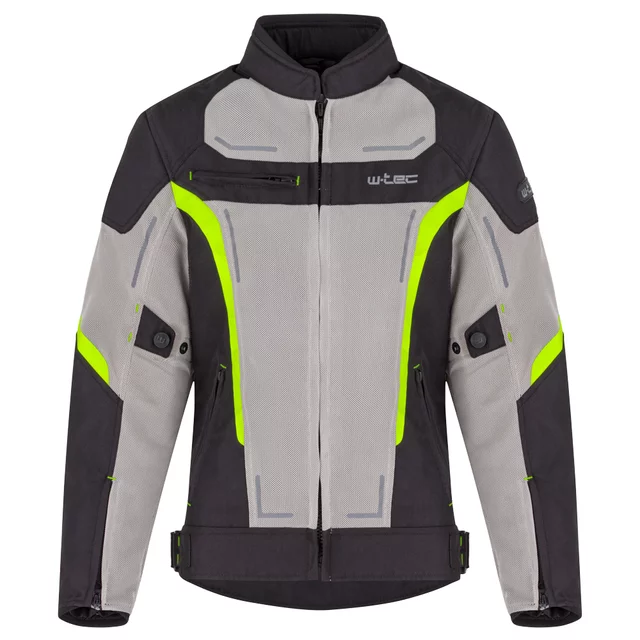 Women’s Summer Motorcycle Jacket W-TEC Mirelia - Black-Grey