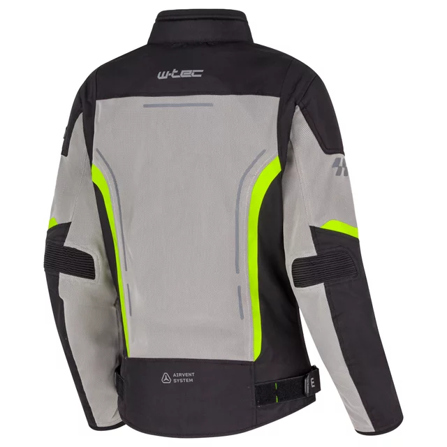 Women’s Summer Motorcycle Jacket W-TEC Mirelia - Black-Grey