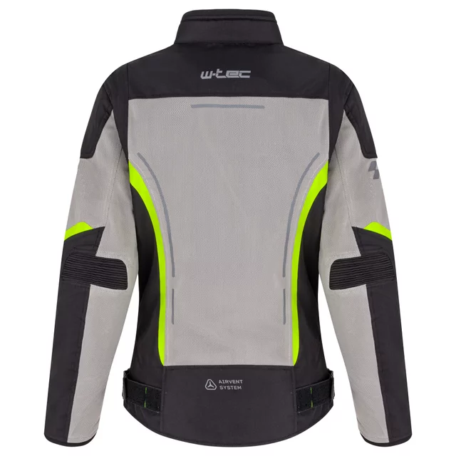 Women’s Summer Motorcycle Jacket W-TEC Mirelia - Black-Grey