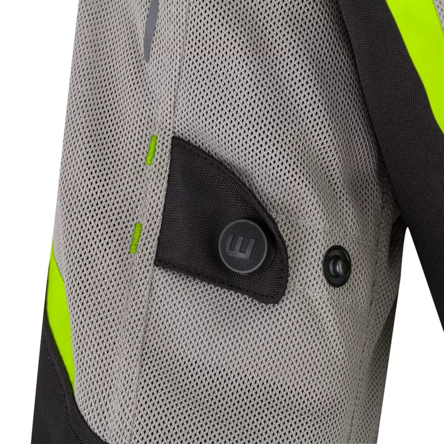 Women’s Summer Motorcycle Jacket W-TEC Mirelia - Black-Grey