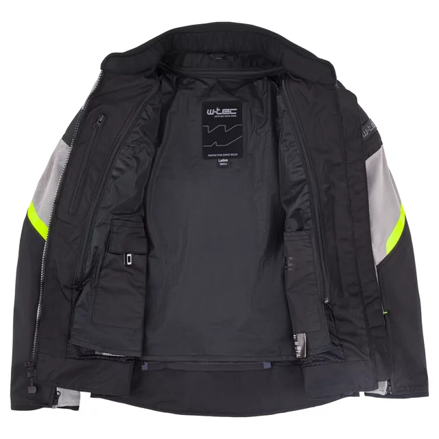 Women’s Summer Motorcycle Jacket W-TEC Mirelia - Black-Grey