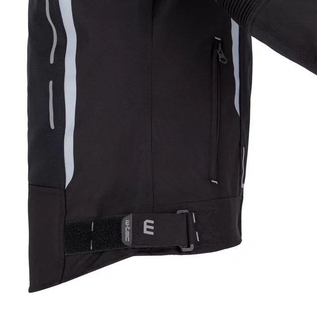 Women’s Summer Motorcycle Jacket W-TEC Mirelia - Black-Grey