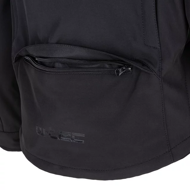 Women’s Softshell Motorcycle Jacket W-TEC Annorack Lady - Black-Pink