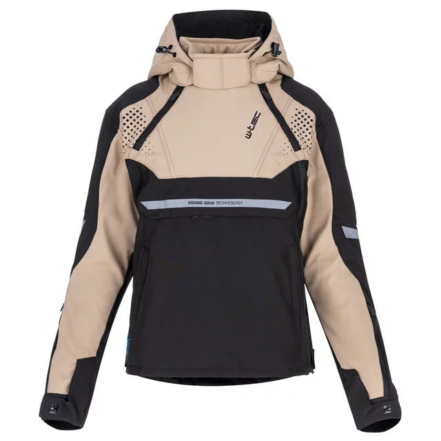 Women’s Softshell Motorcycle Jacket W-TEC Annorack Lady - Black-Pink