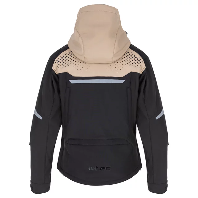 Women’s Softshell Motorcycle Jacket W-TEC Annorack Lady - Black-Pink
