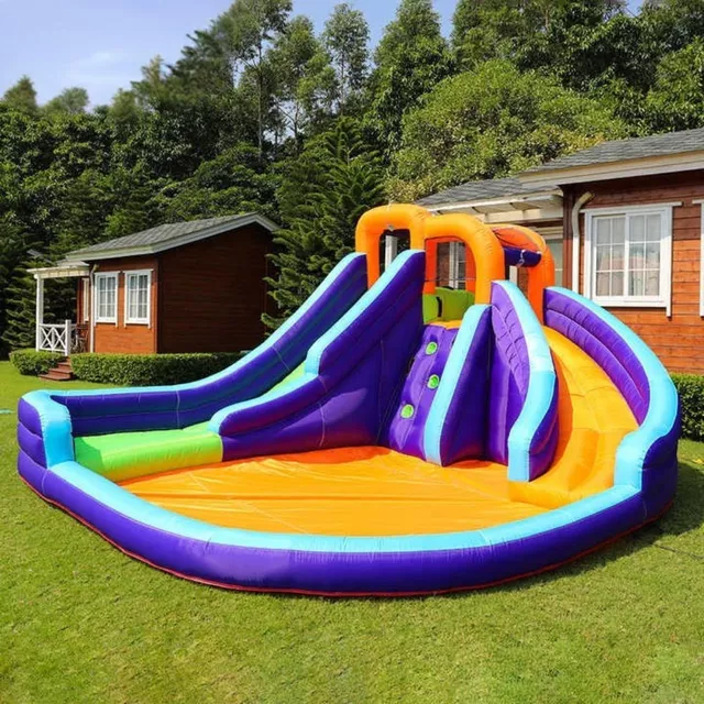 Inflatable Bounce House AirMyFun Double Slide 83006