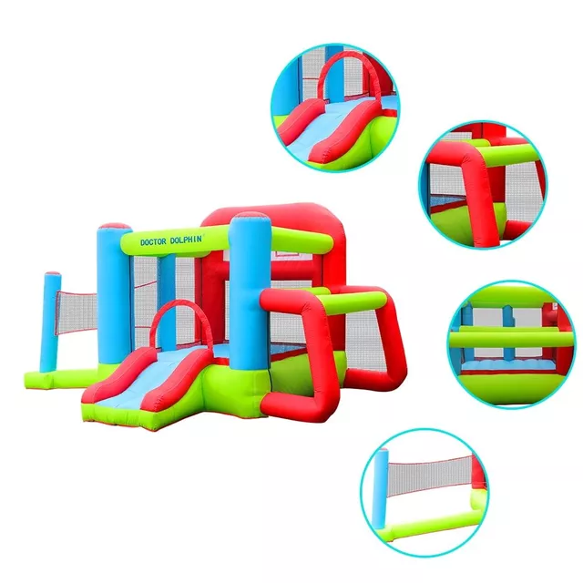 Inflatable Bounce House Doctor Dolphin Tennis & Soccer 72013
