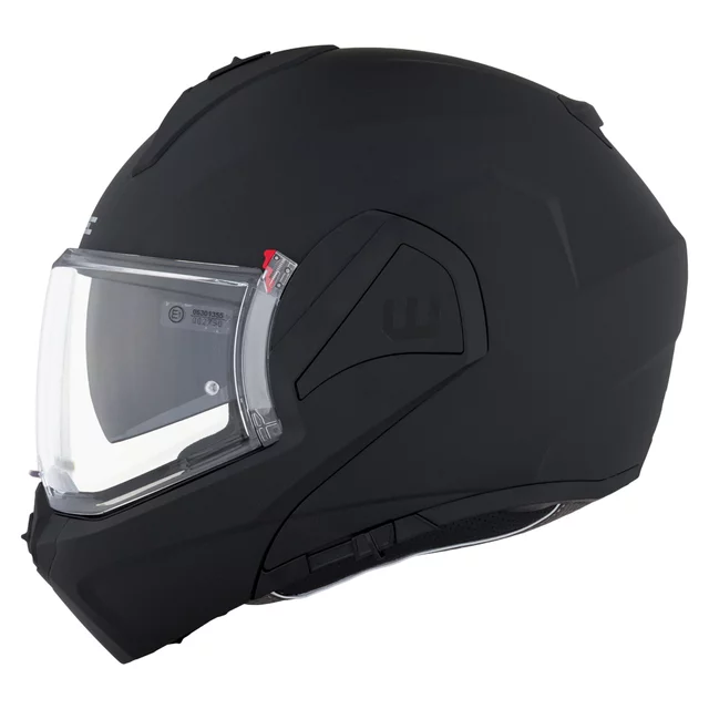 Flip-Up Motorcycle Helmet W-TEC Sabron P/J - Black Matt
