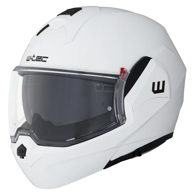 Flip-Up Motorcycle Helmet W-TEC Sabron P/J - Black Matt
