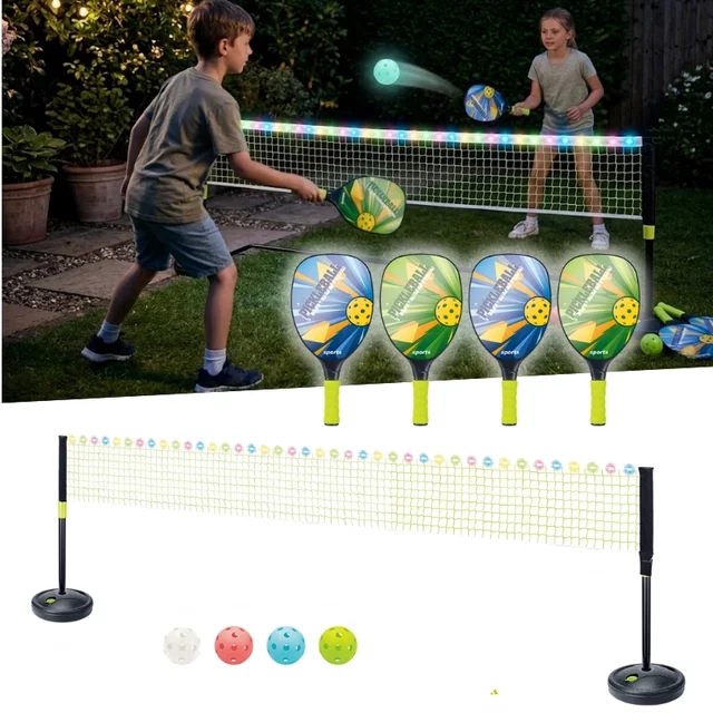Light-Up Pickleball Set inSPORTline LRS400