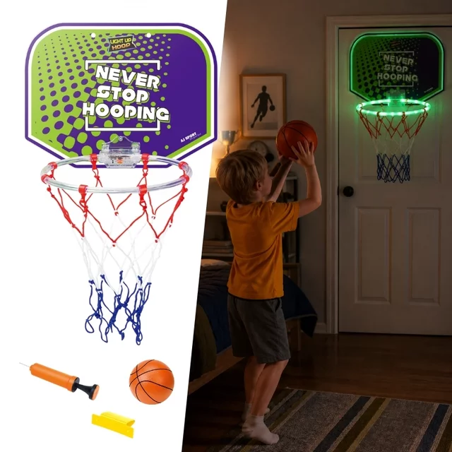 Light-Up Basketball Set inSPORTline LBBS150