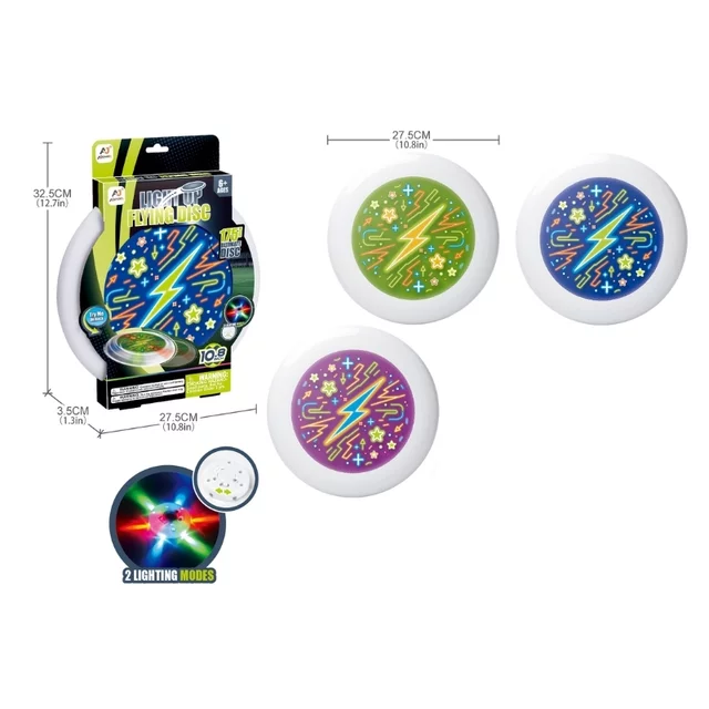 Light-Up Frisbee inSPORTline LFD108 - Purple
