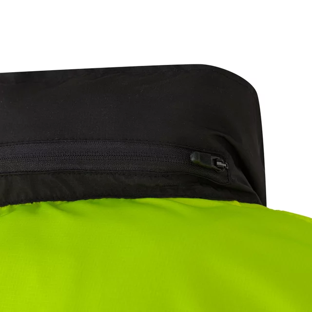 Rain Motorcycle Jacket W-TEC Rinstop - Black-Fluo