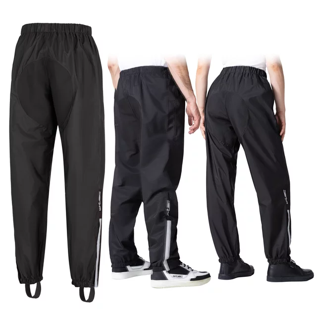 Rain Motorcycle Pants W-TEC Rinstop - Black