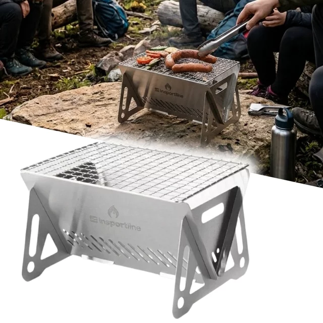 Portable Folding Grill inSPORTline Cardbeq