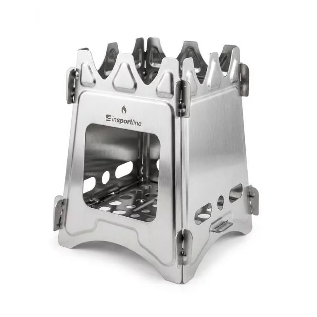 Folding Wood-Burning Camping Stove inSPORTline Stefol