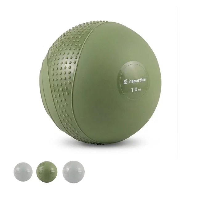 Mini Medicine Ball inSPORTline Sendelar 11 cm / 1 kg