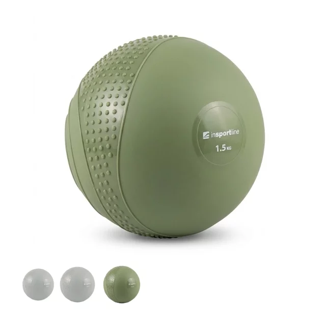 Mini Medicine Ball inSPORTline Sendelar 12 cm / 1.5 kg