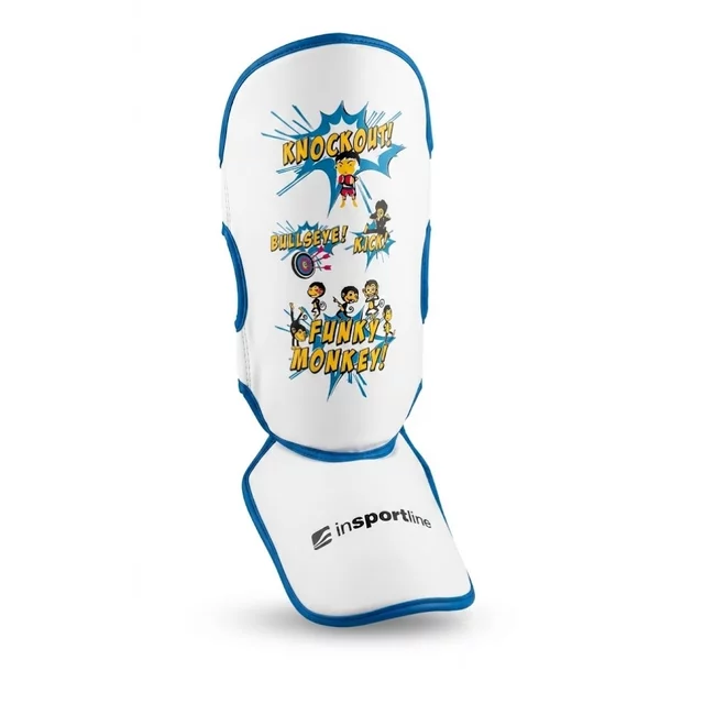 Children’s Shin Guards inSPORTline Shinzox - White