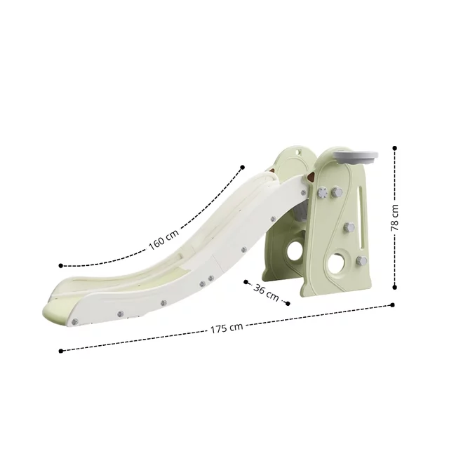 Children’s Slide inSPORTline Amalira - Green