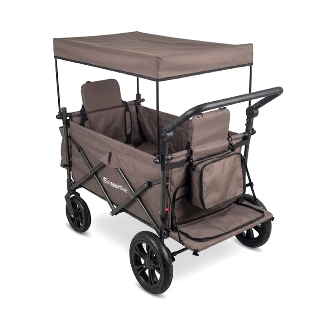 Folding Transport Wagon inSPORTline StrollKidz suitable for carrying children