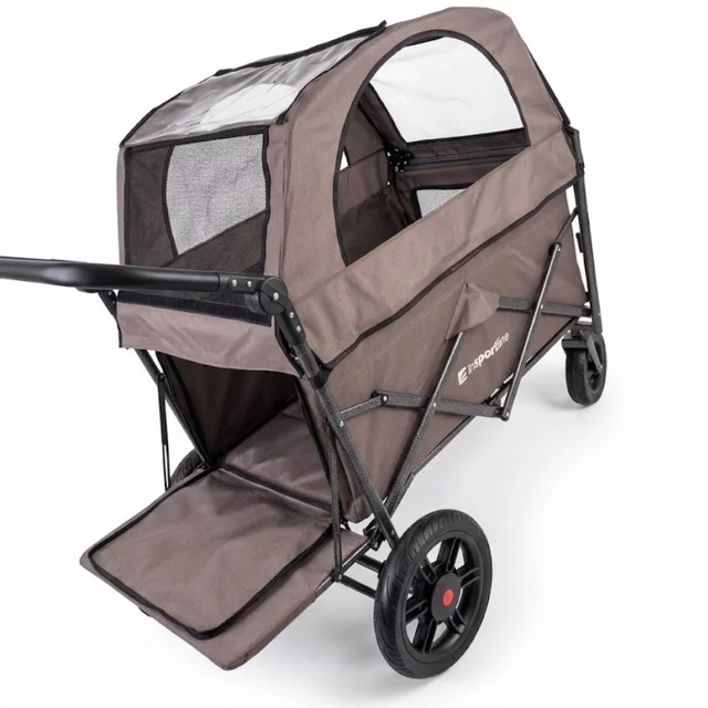 Folding Pet Transport Wagon for Dogs inSPORTline StrayPaws