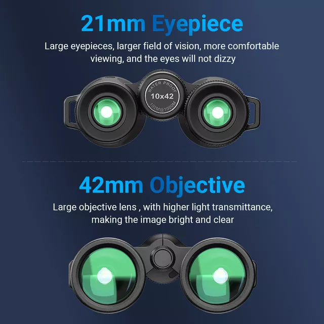 10x42 Waterproof Binoculars Apexel