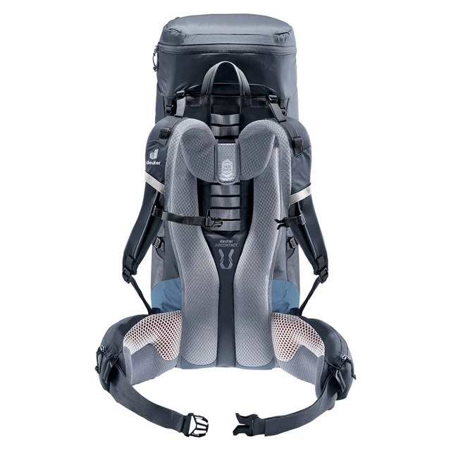 Hiking Backpack Deuter Aircontact Lite 40 + 10 - Black-Marine