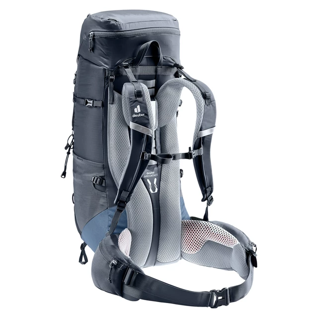 Hiking Backpack Deuter Aircontact Lite 40 + 10 - Black-Marine