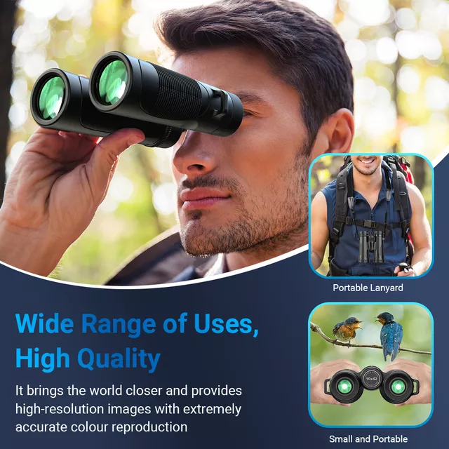 10x42 Waterproof Binoculars Apexel