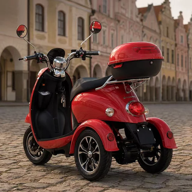 Electric Three-Wheel Scooter inSPORTline Tarra • 25 km/h • Up to 45 km Range • No Driver’s License Required