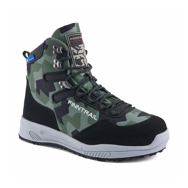 Motorcycle Boots Finntrail Sportsman CamoArmy - Camouflage