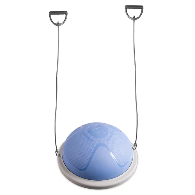 Balance Trainer inSPORTline Dome Compact w/ Resistance Bands - bordeaux - Blue-Gray