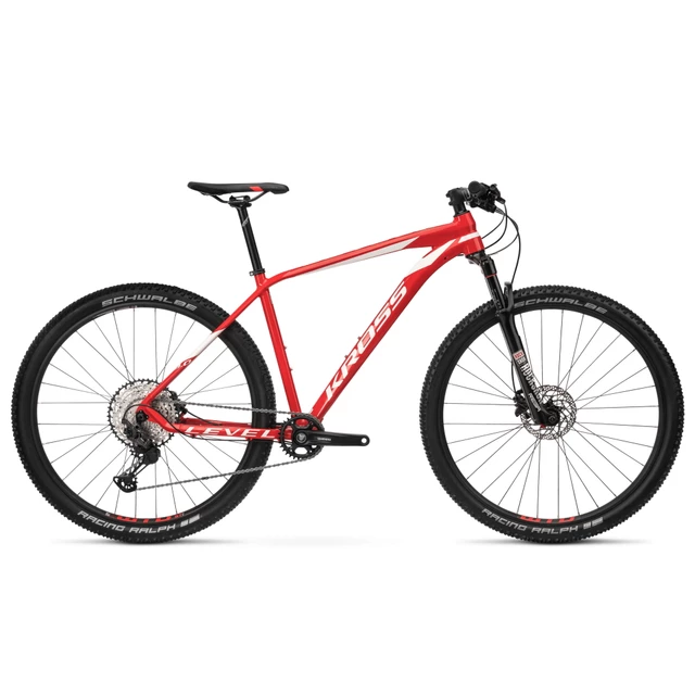 Mountain Bike Kross Level 9.0 29” – 2020 - Red-White