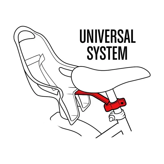 Doll Bike Seat Minnie Doll Carrier