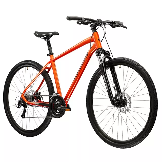 Men’s Cross Bike Kross EVADO 3.0 28” – 2025 - oranžová/černá/lesk