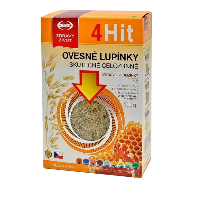 4HIT wheat flakes