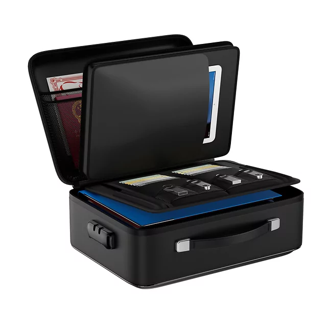 Protective Hard‑Shell Case w/ Organizer inSPORTline Dorcuba 37 x 27.5 x 13.5 cm