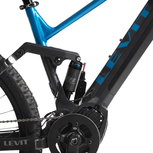 Full-Suspension Mountain E-Bike Levit Kingit BF Overstep 630 29” – 2024 - Blue black pearl