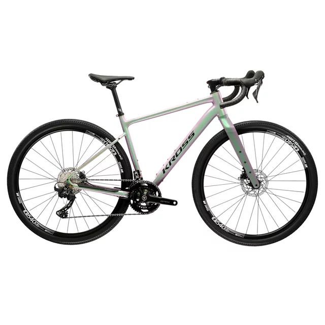 Gravel Bike Kross Esker 6.0 28” – 2026 - chameleon/chameleon/černá/mat/lesk