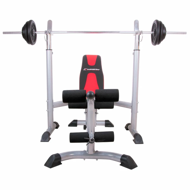 Multi-Function Bench inSPORTline LKM904 + Weights + Lifting Bar