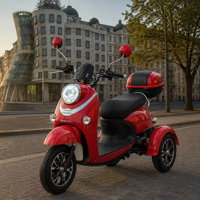 Electric Three-Wheel Scooter inSPORTline Tarra • 25 km/h • Up to 45 km Range • No Driver’s License Required