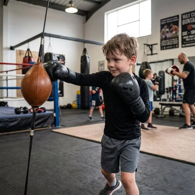 Children’s Boxing Gloves inSPORTline Bamzy - Black