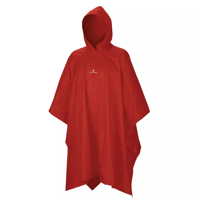 Poncho Raincoat FERRINO R-Cloak - Dark Red - Dark Red