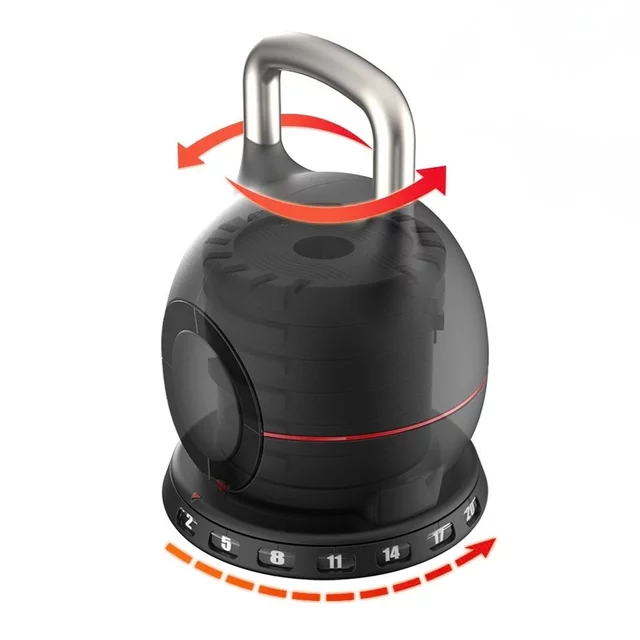 Adjustable Kettlebell inSPORTline Xtrabell 2–20 kg