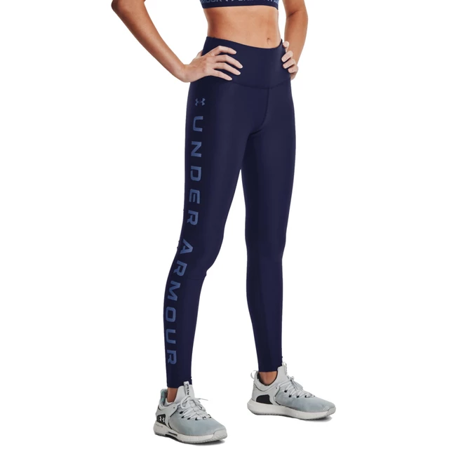 Women’s Leggings Under Armour HG Armour Branded Leg NS - Dark Blue