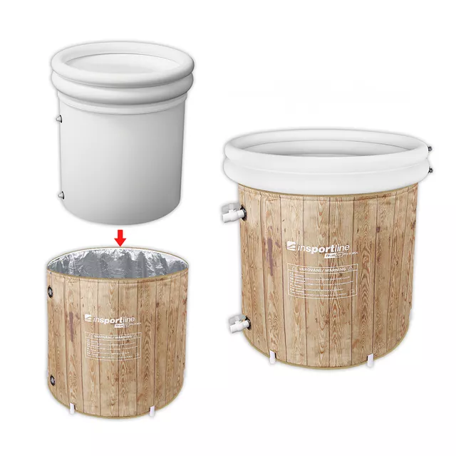 Portable Cold Plunge Tub inSPORTline FrostZen Pro II WDL