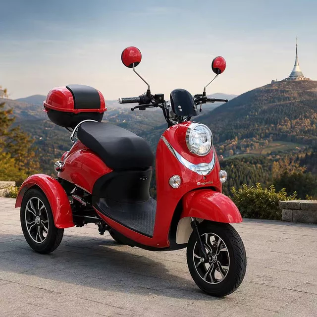 Electric Three-Wheel Scooter inSPORTline Tarra • 25 km/h • Up to 45 km Range • No Driver’s License Required