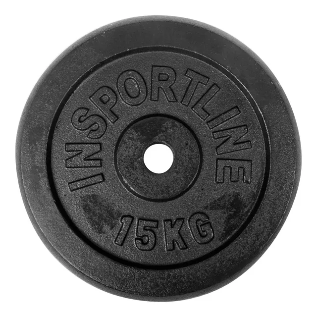 Cast Iron Weight Plate inSPORTline CastCzech 15 kg 30 mm